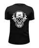 Заказать мужскую футболку в Москве. Футболка базовая Skull Flame от balden - готовые дизайны и нанесение принтов.