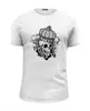 Заказать мужскую футболку в Москве. Футболка базовая Skull_crown style от lockinloadeadly - готовые дизайны и нанесение принтов.