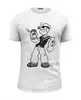 Заказать мужскую футболку в Москве. Футболка базовая Popeye от Artemio Vicol - готовые дизайны и нанесение принтов.