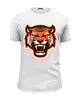 Заказать мужскую футболку в Москве. Футболка базовая Tiger от Polilog - готовые дизайны и нанесение принтов.