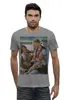 Заказать мужскую футболку в Москве. Футболка базовая Botticelli - Madone de l'Eucharistie от KinoArt - готовые дизайны и нанесение принтов.