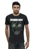 Заказать мужскую футболку в Москве. Футболка базовая Green Day от geekbox - готовые дизайны и нанесение принтов.