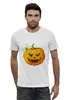 Заказать мужскую футболку в Москве. Футболка базовая Halloween от Jimmy Flash - готовые дизайны и нанесение принтов.