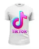 Заказать мужскую футболку в Москве. Футболка базовая TIK TOK (Tik Tok video) от vista12761@rambler.ru - готовые дизайны и нанесение принтов.