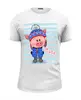 Заказать мужскую футболку в Москве. Футболка базовая Поросенок от T-shirt print  - готовые дизайны и нанесение принтов.