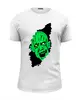 Заказать мужскую футболку в Москве. Футболка базовая Zombie  от ПРИНТЫ ПЕЧАТЬ  - готовые дизайны и нанесение принтов.