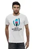 Заказать мужскую футболку в Москве. Футболка базовая Rugby world cup 2019 от rugby - готовые дизайны и нанесение принтов.