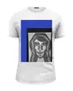 Заказать мужскую футболку в Москве. Футболка базовая Синий от drseymur - готовые дизайны и нанесение принтов.