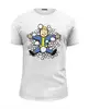 Заказать мужскую футболку в Москве. Футболка базовая Vault Boy от printik - готовые дизайны и нанесение принтов.