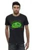Заказать мужскую футболку в Москве. Футболка базовая LOFCREW - green head от Гоша Гошкин - готовые дизайны и нанесение принтов.