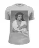 Заказать мужскую футболку в Москве. Футболка базовая Michael Jackson от KinoArt - готовые дизайны и нанесение принтов.
