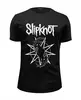 Заказать мужскую футболку в Москве. Футболка базовая Slipknot от geekbox - готовые дизайны и нанесение принтов.