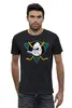 Заказать мужскую футболку в Москве. Футболка базовая Mighty ducks от Vinli.shop  - готовые дизайны и нанесение принтов.