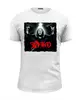 Заказать мужскую футболку в Москве. Футболка базовая Ronnie James Dio от Leichenwagen - готовые дизайны и нанесение принтов.