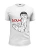 Заказать мужскую футболку в Москве. Футболка базовая Scum art от Leichenwagen - готовые дизайны и нанесение принтов.