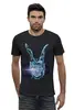 Заказать мужскую футболку в Москве. Футболка базовая donnie darko bunny mask от martabratislavskaya - готовые дизайны и нанесение принтов.