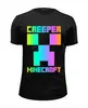 Заказать мужскую футболку в Москве. Футболка базовая MINECRAFT CREEPER от weeert - готовые дизайны и нанесение принтов.