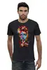 Заказать мужскую футболку в Москве. Футболка базовая David Bowie / Дэвид Боуи (Patrice Murciano) от KinoArt - готовые дизайны и нанесение принтов.
