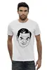 Заказать мужскую футболку в Москве. Футболка базовая футболка "Мистер Бин" от Антон Марков - готовые дизайны и нанесение принтов.