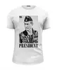 Заказать мужскую футболку в Москве. Футболка базовая Putin - Mr.President от Savara - готовые дизайны и нанесение принтов.
