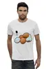 Заказать мужскую футболку в Москве. Футболка базовая Яички от Wax  - готовые дизайны и нанесение принтов.
