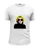 Заказать мужскую футболку в Москве. Футболка базовая Мэрилин Монро (Marilyn Monroe) от fanart - готовые дизайны и нанесение принтов.