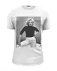 Заказать мужскую футболку в Москве. Футболка базовая Marilyn Monroe   от KinoArt - готовые дизайны и нанесение принтов.