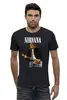 Заказать мужскую футболку в Москве. Футболка базовая Nirvana Kurt Cobain Live & Loud t-shirt от rancid - готовые дизайны и нанесение принтов.