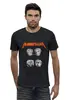 Заказать мужскую футболку в Москве. Футболка базовая NeandertallicA от ГПМНпR'n'R - готовые дизайны и нанесение принтов.