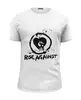 Заказать мужскую футболку в Москве. Футболка базовая Rise Against от BURNSHIRTS - готовые дизайны и нанесение принтов.