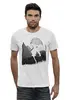 Заказать мужскую футболку в Москве. Футболка базовая Mountains Ski от oneredfoxstore@gmail.com - готовые дизайны и нанесение принтов.