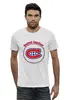 Заказать мужскую футболку в Москве. Футболка базовая Montreal Canadiens от kspsshop - готовые дизайны и нанесение принтов.