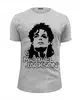 Заказать мужскую футболку в Москве. Футболка базовая Michael Jackson от balden - готовые дизайны и нанесение принтов.