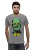 Заказать мужскую футболку в Москве. Футболка базовая Франкенштейн от printik - готовые дизайны и нанесение принтов.