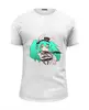 Заказать мужскую футболку в Москве. Футболка базовая Mika Hatsune от альфонс - готовые дизайны и нанесение принтов.
