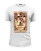 Заказать мужскую футболку в Москве. Футболка базовая Indiana Jones / Индиана Джонс  от KinoArt - готовые дизайны и нанесение принтов.