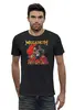 Заказать мужскую футболку в Москве. Футболка базовая Megadeth от Leichenwagen - готовые дизайны и нанесение принтов.