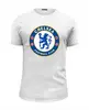 Заказать мужскую футболку в Москве. Футболка базовая CHELSEA FC от balden - готовые дизайны и нанесение принтов.