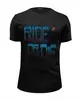 Заказать мужскую футболку в Москве. Футболка базовая Ride Or Die от oneredfoxstore@gmail.com - готовые дизайны и нанесение принтов.