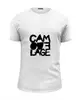 Заказать мужскую футболку в Москве. Футболка базовая Camouflage band LOGO от Black Pimpf - готовые дизайны и нанесение принтов.