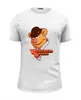 Заказать мужскую футболку в Москве. Футболка базовая Wocka wocka orange от YellowCloverShop - готовые дизайны и нанесение принтов.