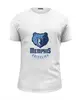 Заказать мужскую футболку в Москве. Футболка базовая Memphis Grizzlies от BURNSHIRTS - готовые дизайны и нанесение принтов.
