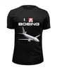Заказать мужскую футболку в Москве. Футболка базовая Boeing 737-300 от Nalivaev - готовые дизайны и нанесение принтов.