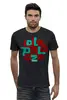 Заказать мужскую футболку в Москве. Футболка базовая Lollapalooza Chicago от MInMlz - готовые дизайны и нанесение принтов.
