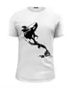 Заказать мужскую футболку в Москве. Футболка базовая Inky Whale от хэлен - готовые дизайны и нанесение принтов.