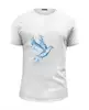 Заказать мужскую футболку в Москве. Футболка базовая Птица из воды от MariYang  - готовые дизайны и нанесение принтов.