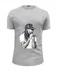 Заказать мужскую футболку в Москве. Футболка базовая Lil Wayne  от 22nd City - готовые дизайны и нанесение принтов.