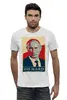 Заказать мужскую футболку в Москве. Футболка базовая Go Hard Like Vladimir Putin от priceless - готовые дизайны и нанесение принтов.
