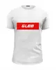 Заказать мужскую футболку в Москве. Футболка базовая  Имя Gleb  от THE_NISE  - готовые дизайны и нанесение принтов.