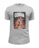 Заказать мужскую футболку в Москве. Футболка базовая Conan the Barbarian от KinoArt - готовые дизайны и нанесение принтов.